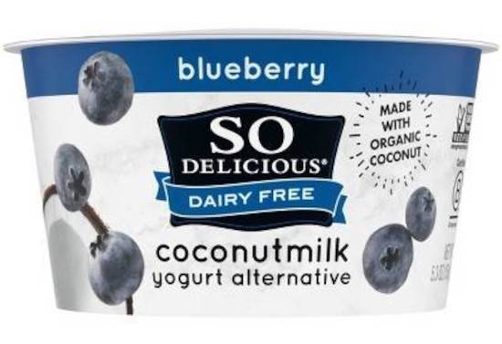 SO Delicious Coconut Milk Yogurt Alternative Blueberry 5.3 oz