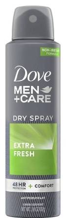 Dove Men+Care Dry Spray Extra Fresh 3.8 oz