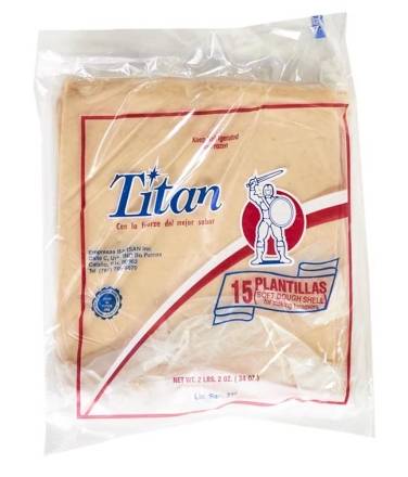 Titan Plantillas Cuadradas 15 ct