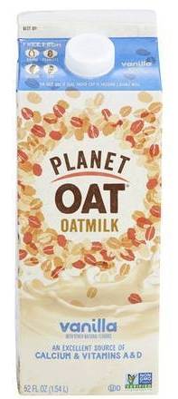 Planet Oat Oatmilk Vanilla 52 oz