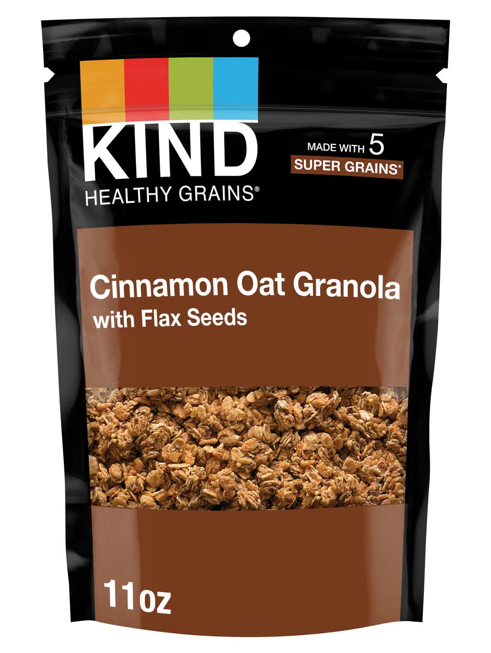Kind Cinnamon Oats Granola with Flax Seeds 11 oz