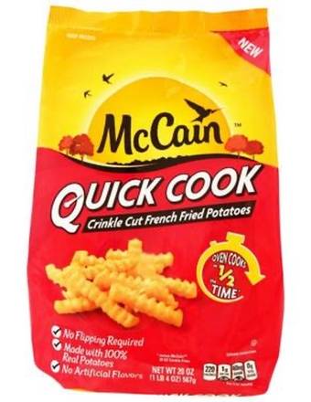 McCain Quick Cook Crinkle Cut French Fries 20 oz