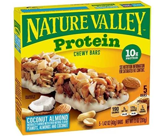 Nature Valley Protein Chewy Coconut Almond Bars 5 ct