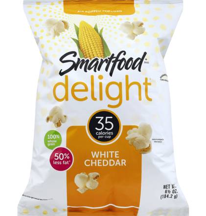 SmartFood Delight Smart 50 White Cheddar Popcorn 6.5 oz