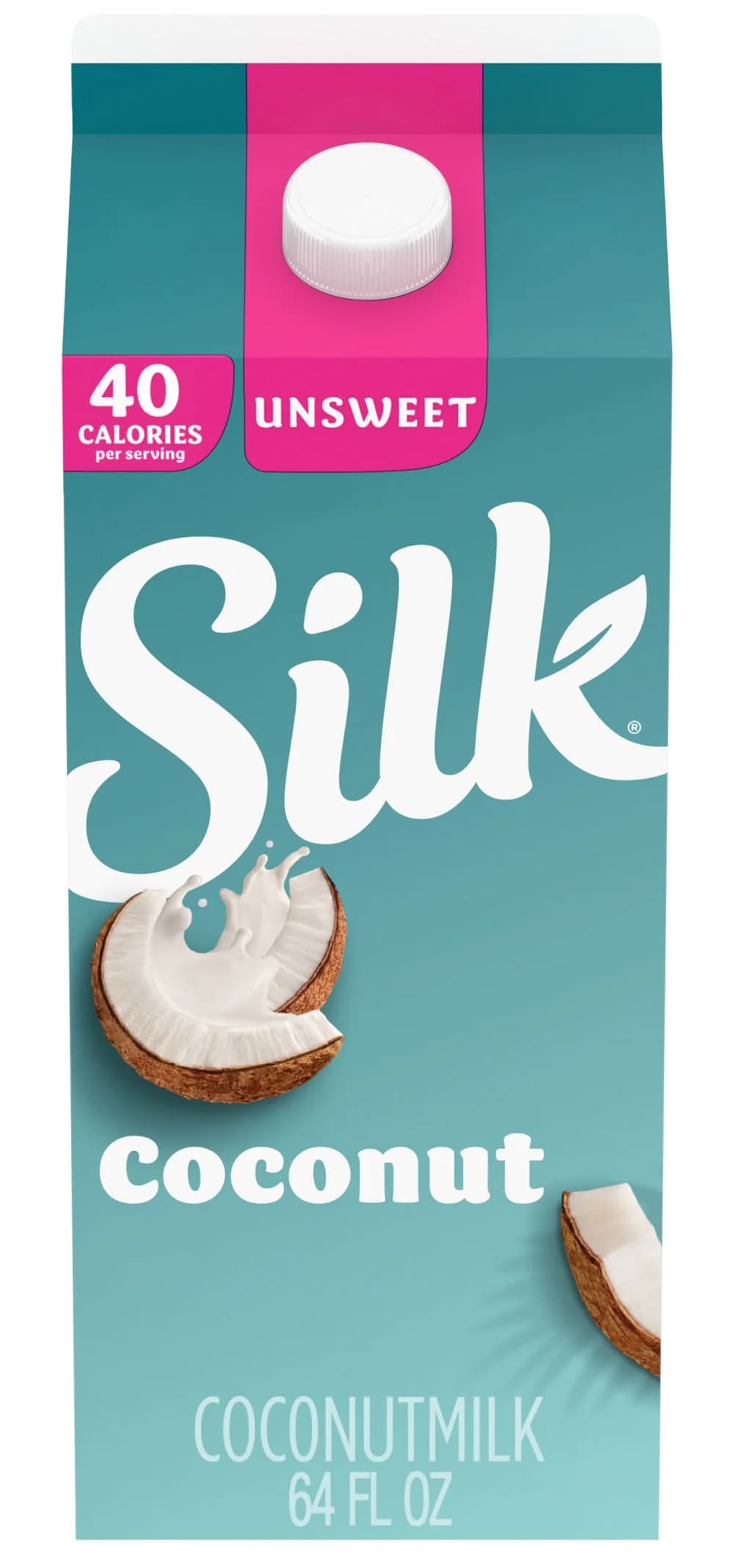 Silk Coconut Milk Unsweetened 64 oz