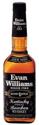Evan Williams Black Label Bourbon 750 ml