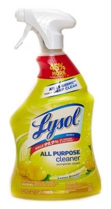 Lysol All-Purpose Cleaner Lemon Breeze Scent 32 oz