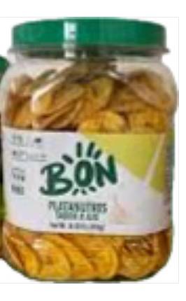 Bon Platanutres con Sabor a Ajo 16.58 oz