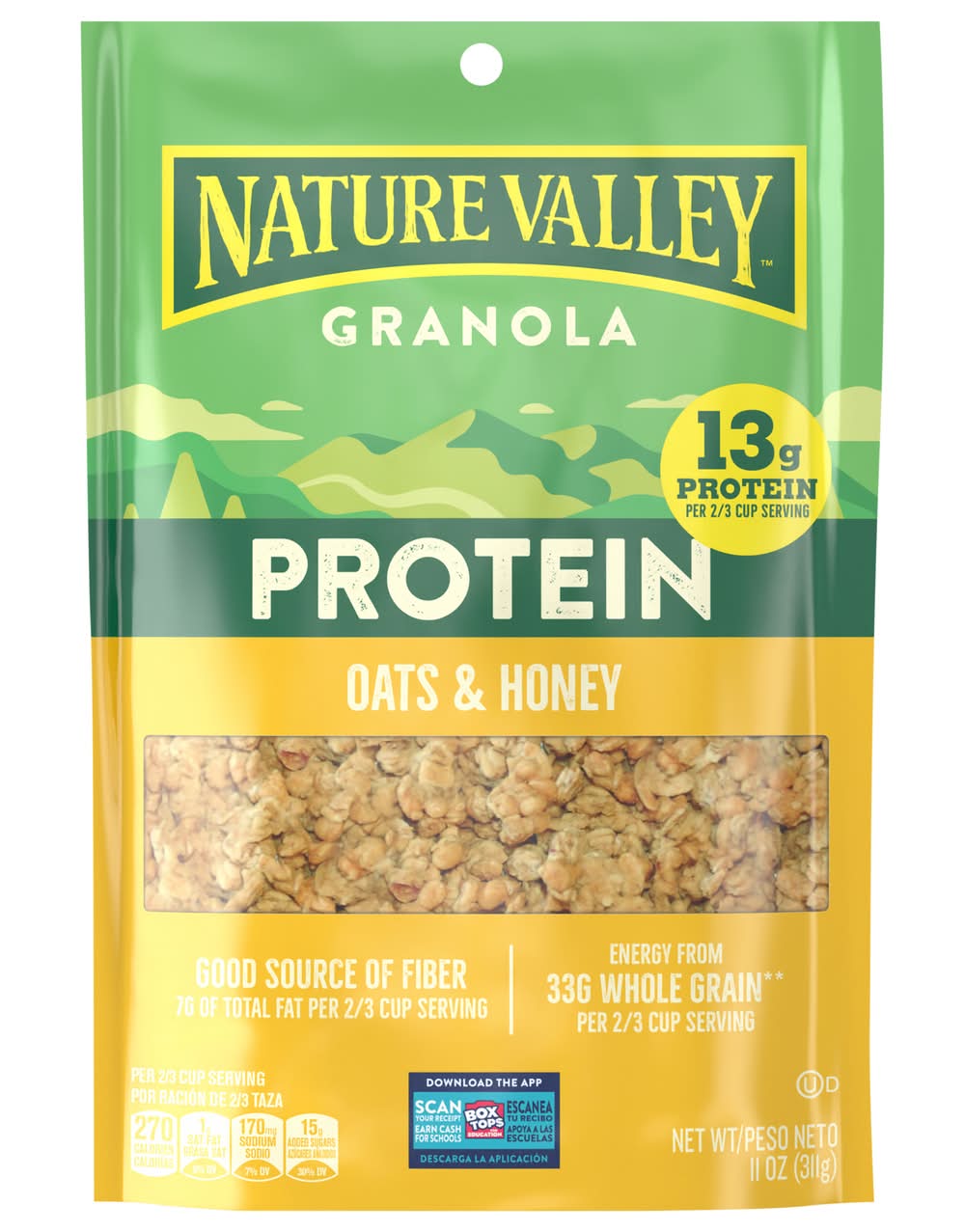 Nature Valley Protein Oats & Honey Granola 11 oz