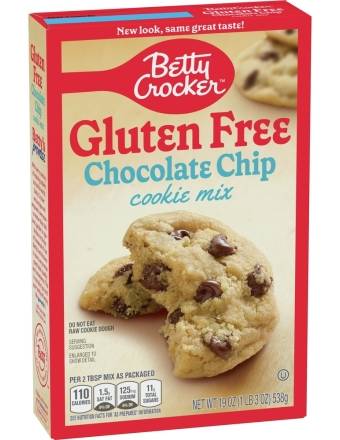 Betty Crocker Chocolate Chip Gluten Free Cookie Mix 15 oz