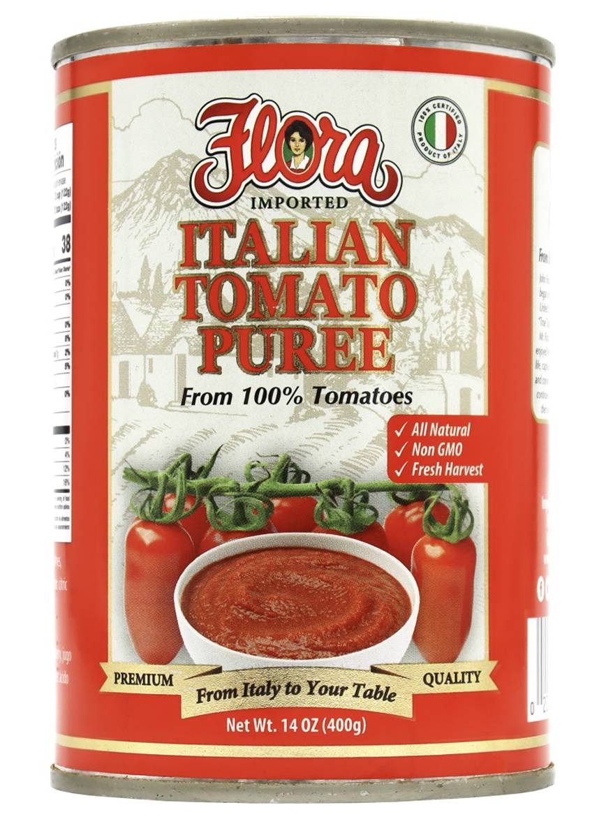 Flora Italian Tomato Puree 14 oz