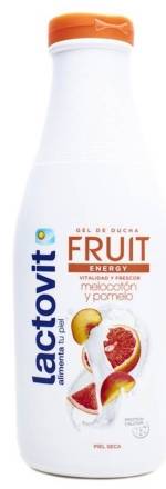 Lactovit Gel Fruit Energy Melocoton y Pomelo 600 ml