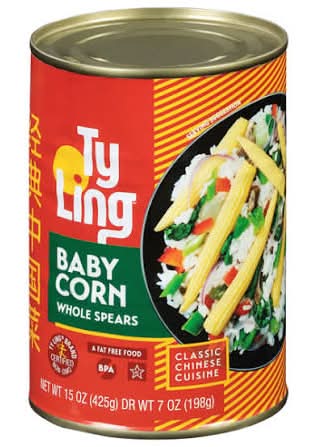 Ty Ling Baby Corn Whole Spears 15 oz