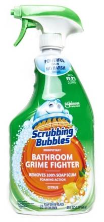 Scrubbing Bubbles Disinfectant Bathroom Grime Fighter Citrus 32 oz