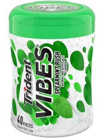 Trident Vibes Spearmint Rush 40 ct