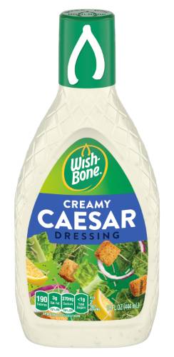 Wish-Bone Creamy Caesar Salad Dressing 8 oz