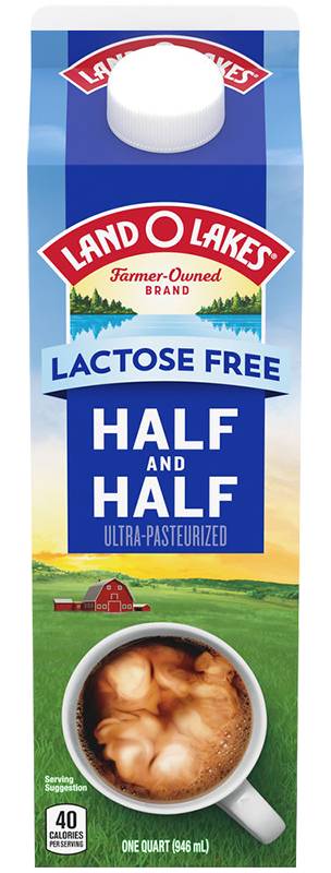Land o Lakes LACTOSE FREE Half & Half 32 oz