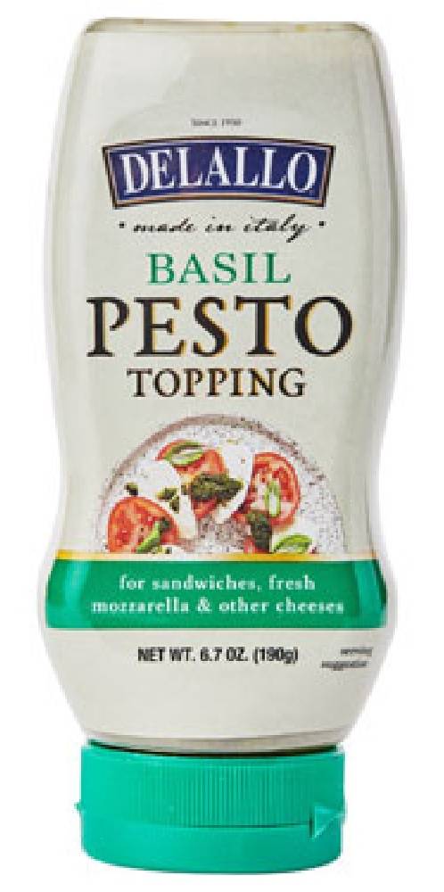 Delallo Basil Pesto Topping 6.7 oz