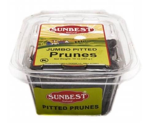 Sunbest Jumbo Pitted Prunes 10 oz