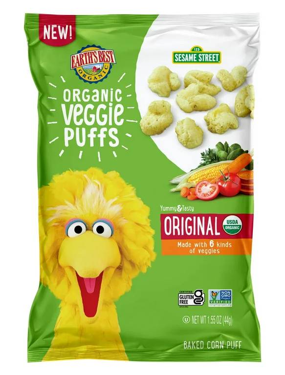 Earth’s Best Organic Original Veggie Puffs 1.55 oz