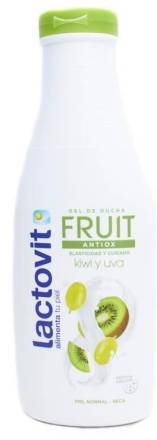 Lactovit Gel Fruit AntiOx Kiwi y Uva 600 ml