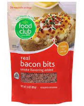 Food Club Real Bacon Bits 3 oz