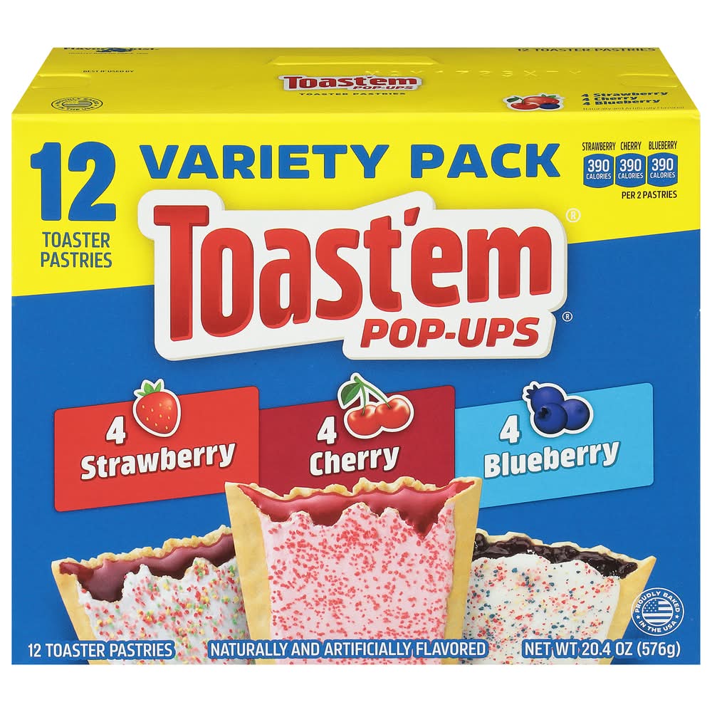 Toast’em Pop-Ups Variety Pack 12 ct