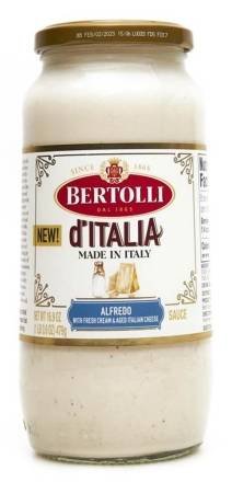 Bertolli Sauce D'Italia Alfredo 16.9 oz