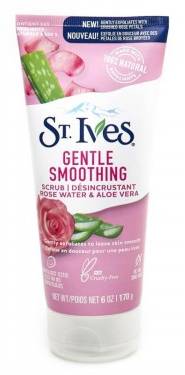  St. Ives Gentle Soothing Scrub Rosewater & Aloe Vera 6 oz