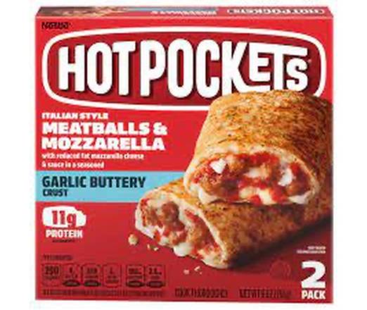 Hot Pockets Meatballs & Mozzarella in Garlic Buttery Crust 9 oz