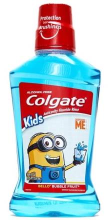 Colgate Kids Anticavity Fluoride Rinse Minions 16 oz