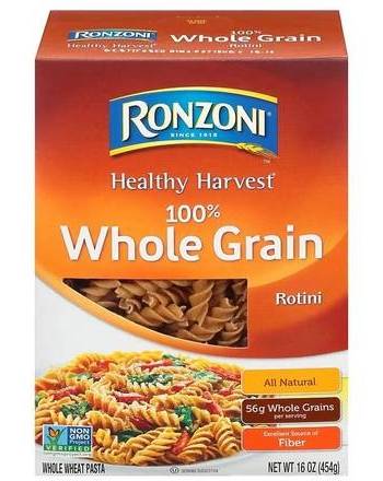 Ronzoni Whole Grain Rotini 16 oz