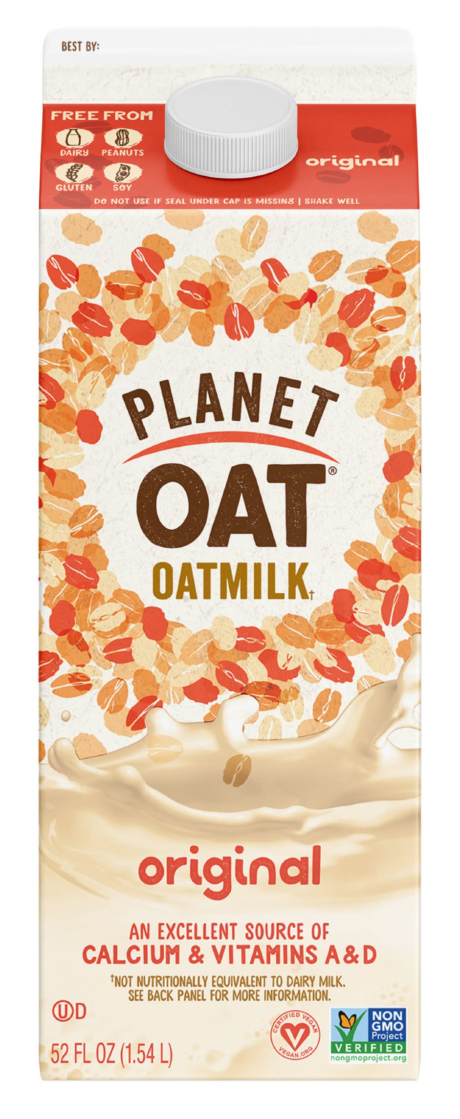 Planet Oat Oatmilk Original 52 oz