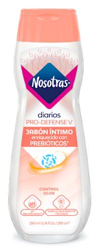Nosotras Diarios Pro-Defense V Jabon Intimo 6.76 oz