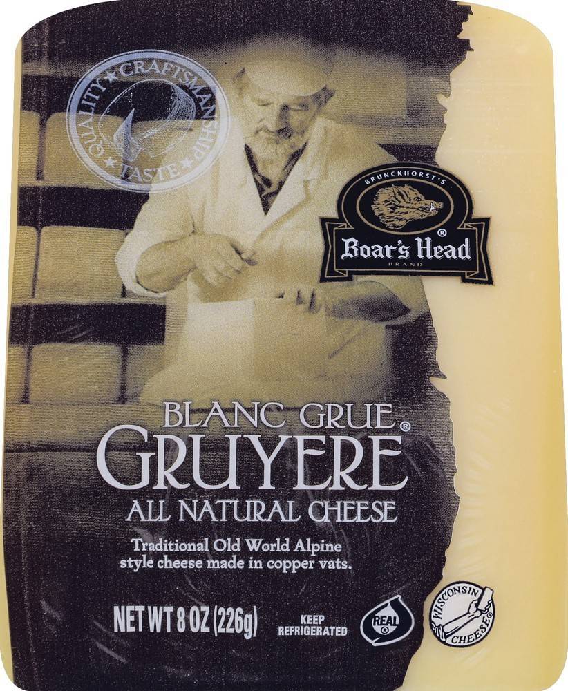 Boar's Head Blanc Grue Gruyere 8 oz
