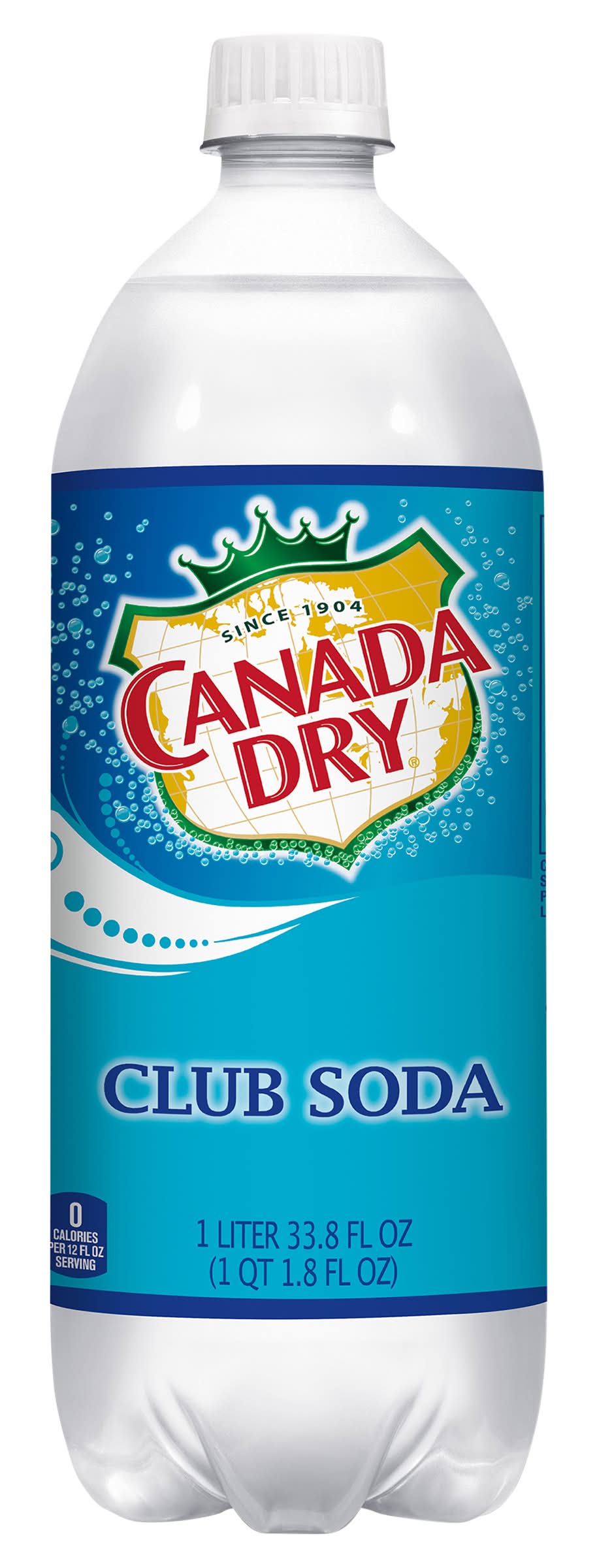 Canada Dry Club Soda 33.8 oz