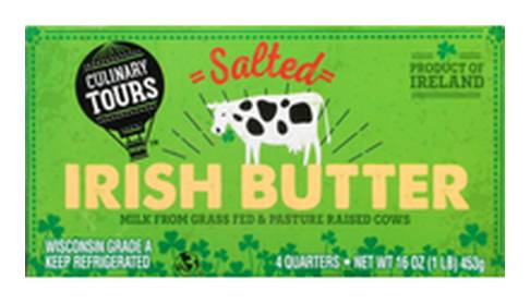 Culinary Tours Salted Irish Butter