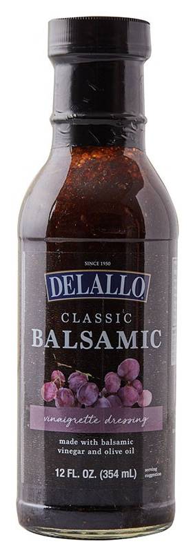 Delallo Balsamic Vinaigrette Dressing 12 oz