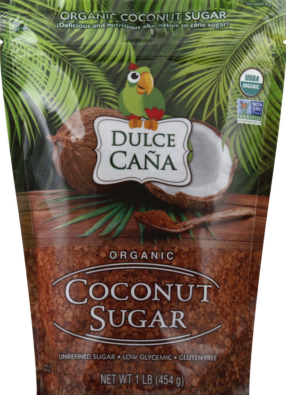 Dulce de Caña Organic Coconut Sugar 1 lb