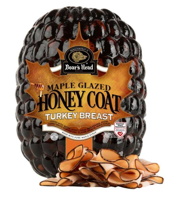 Boar's Head Maple Glazed Honey Coat Turkey Breast STO 8 oz