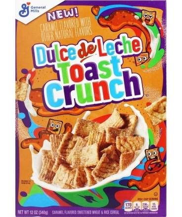 Dulce de Leche Toast Crunch Cereal 12 oz