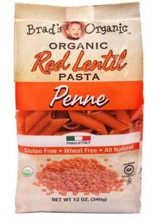 Brad's Organic Red Lentil Penne Pasta 12 oz