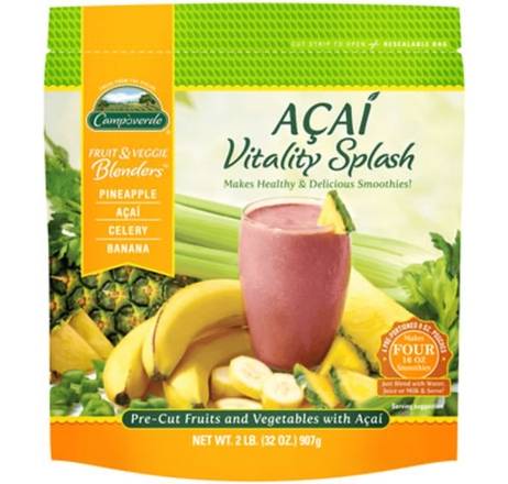 Campoverde Blenders Acai Vitality Splash 2 lbs