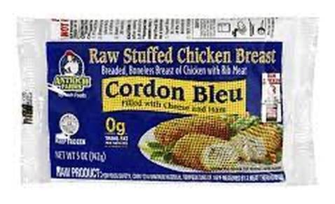 Antioch Farms Chicken Cordon Bleu 5 oz