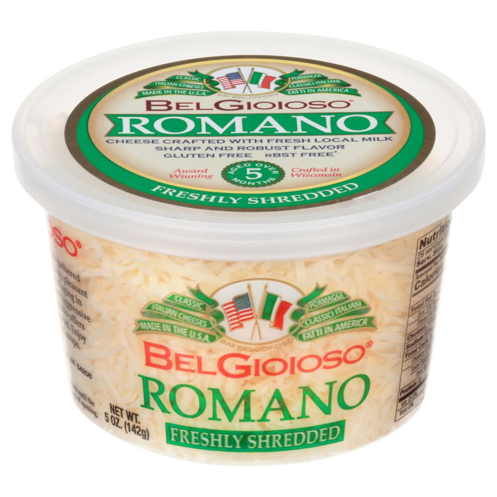 BelGioioso Freshly Shredded Romano 5 oz