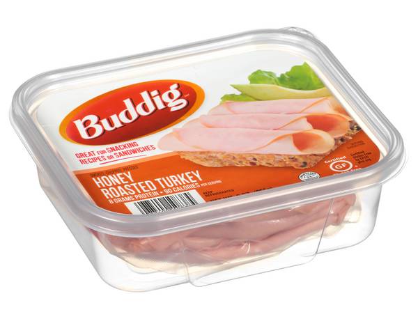 Buddig Sliced Honey Roasted Turkey 9 oz