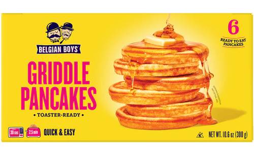 Belgian Boys Griddle Pancakes 10.6 oz