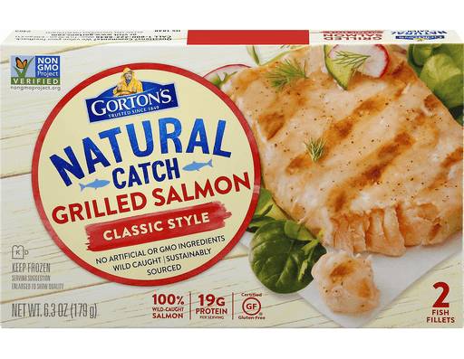 Gorton’s Natural Catch Classic Style Grilled Salmon 6.3 oz