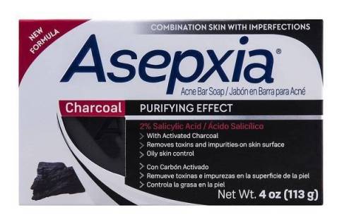 Asepxia Charcoal Cleanding Bar 4 oz