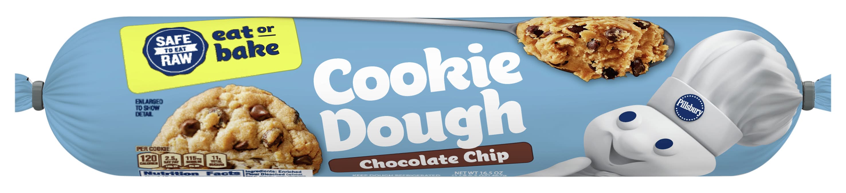 Pillsbury Chocolate Chip Cookie Dough 16.5 oz
